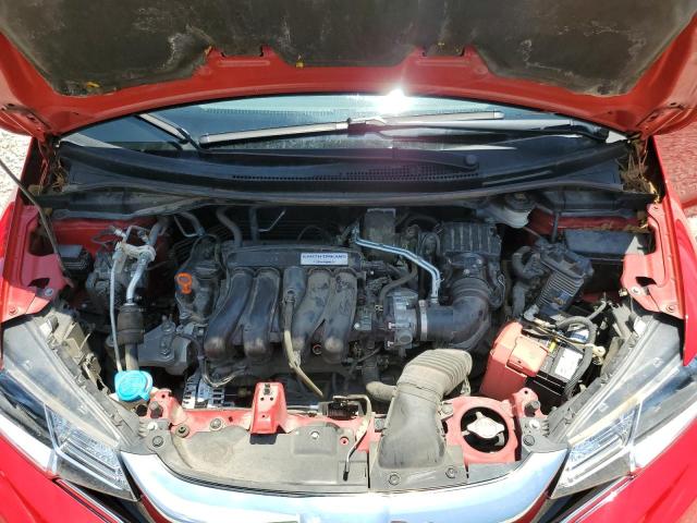 3HGGK5H46KM723561 - 2019 HONDA FIT LX RED photo 12