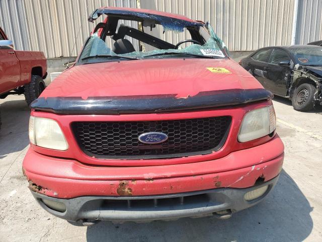 1FTRF18W9YNA63231 - 2000 FORD F150 RED photo 5