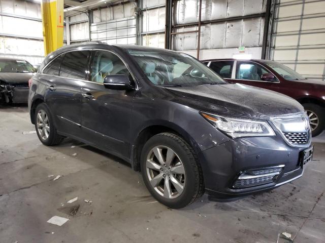 5FRYD4H85FB025719 - 2015 ACURA MDX ADVANCE CHARCOAL photo 4