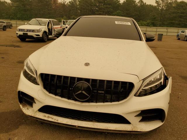 55SWF6EB0LU323930 - 2020 MERCEDES-BENZ C 43 AMG WHITE photo 5