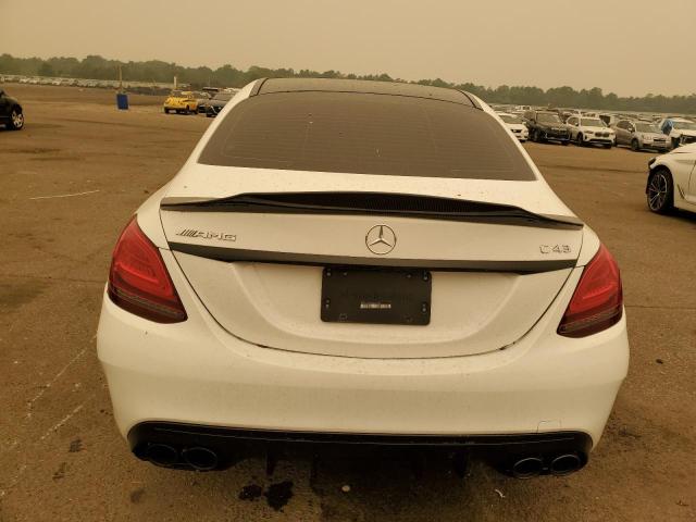 55SWF6EB0LU323930 - 2020 MERCEDES-BENZ C 43 AMG WHITE photo 6