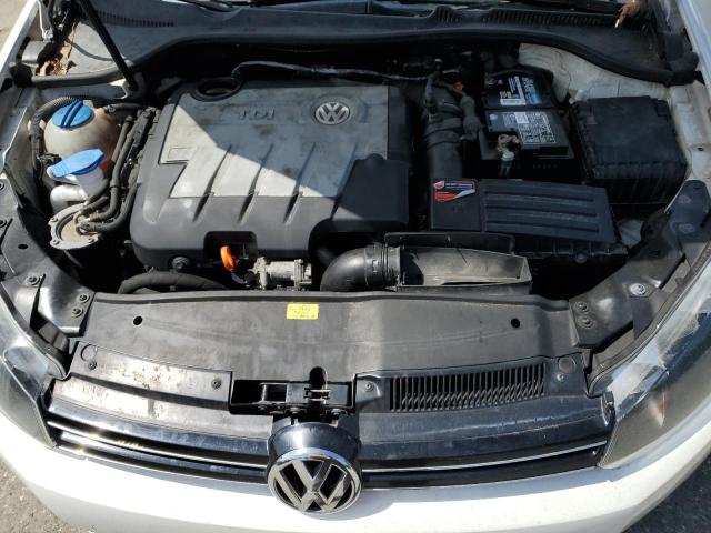 3VWML7AJ2DM686549 - 2013 VOLKSWAGEN JETTA TDI أبيض صورة 12