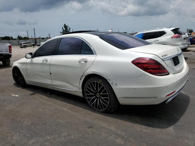 WDDUG8GBXJA377679 - 2018 MERCEDES-BENZ S 560 4MATIC WHITE photo 2