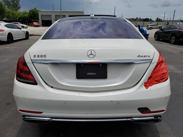 WDDUG8GBXJA377679 - 2018 MERCEDES-BENZ S 560 4MATIC WHITE photo 6