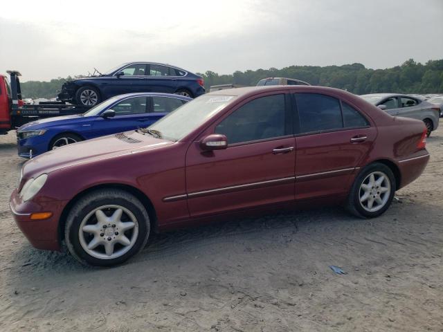 WDBRF61J32F289423 - 2002 MERCEDES-BENZ C-CLASS 240 MAROON photo 1