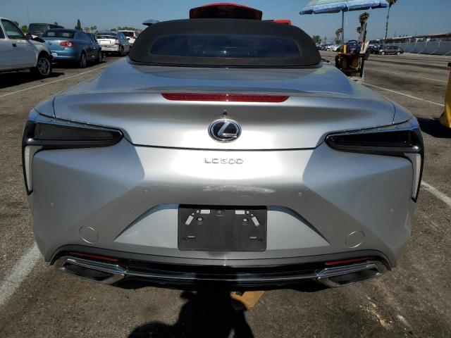 JTHKPAAY6MA102609 - 2021 LEXUS LC 500 SILVER photo 6