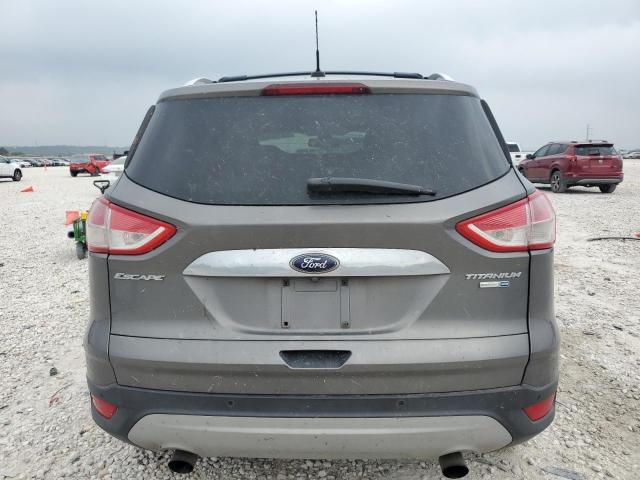 1FMCU9J95EUC37761 - 2014 FORD ESCAPE TITANIUM GRAY photo 6