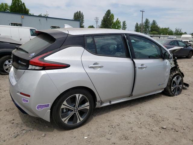 1N4AZ1CP0KC304851 - 2019 NISSAN LEAF S SILVER photo 3