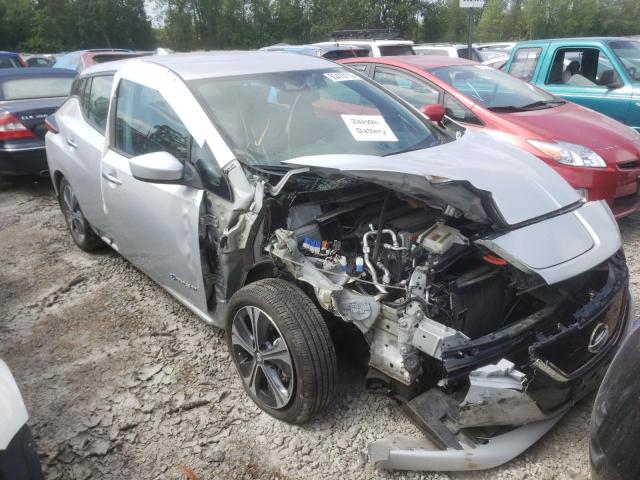 1N4AZ1CP0KC304851 - 2019 NISSAN LEAF S SILVER photo 4