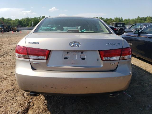 5NPEU46F77H182032 - 2007 HYUNDAI SONATA SE TAN photo 6