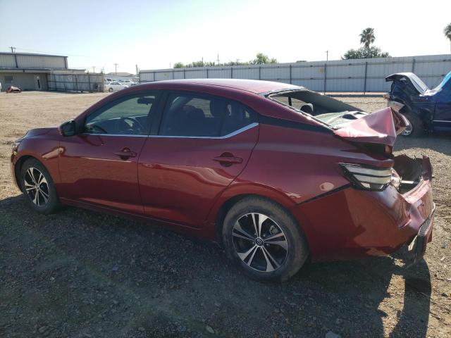 3N1AB8AE9NY227114 - 2022 NISSAN SENTRA MAROON photo 2