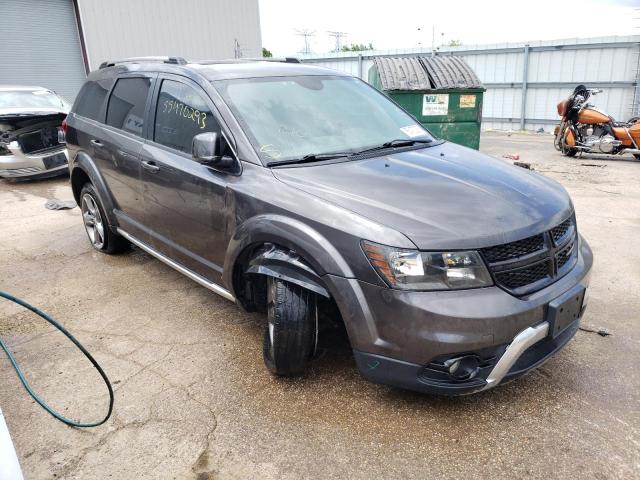 3C4PDDGG1HT583061 - 2017 DODGE JOURNEY CROSSROAD GRAY photo 4