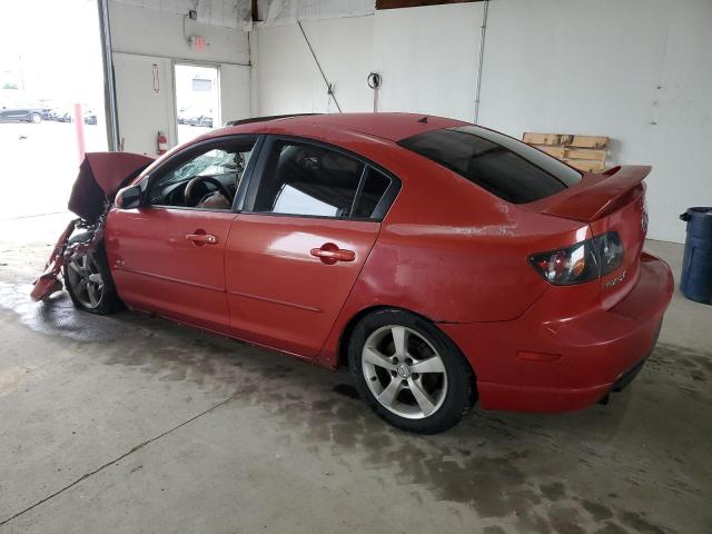 JM1BK123341213864 - 2004 MAZDA 3 S RED photo 2