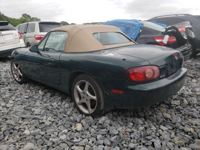 JM1NB353X20234587 - 2002 MAZDA MX-5 MIATA BASE GREEN photo 2