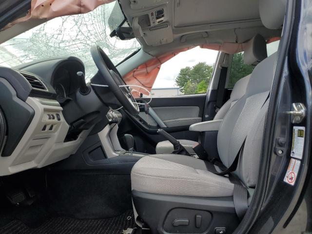 JF2SJAEC3JH448378 - 2018 SUBARU FORESTER 2.5I PREMIUM BLACK photo 7
