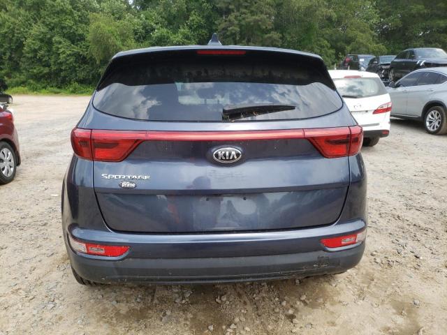 KNDPMCAC9J7306491 - 2018 KIA SPORTAGE LX BLUE photo 6