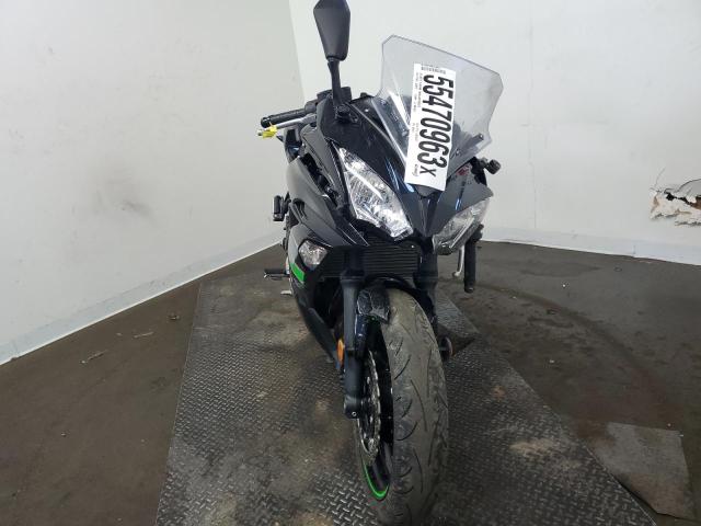 JKAEXEJ10KDA03432 - 2019 KAWASAKI EX650 J შავი ფოტო 7