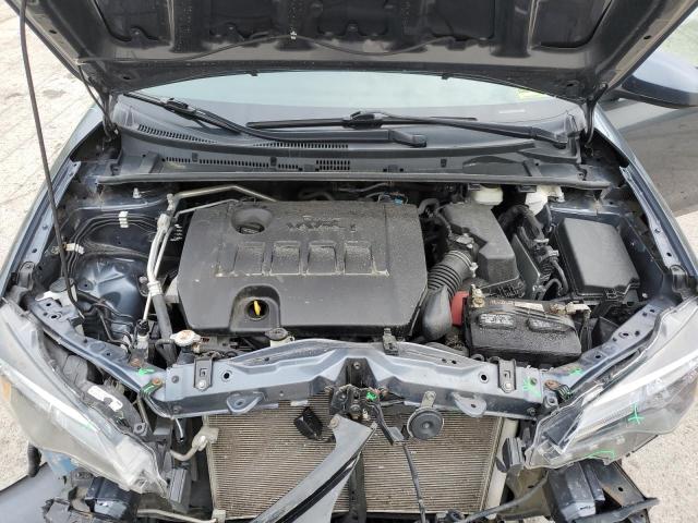 2T1BURHE6JC009911 - 2018 TOYOTA COROLLA L Niebieski zdjęcie 11