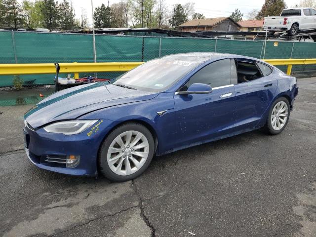 5YJSA1E24GF172792 - 2016 TESLA MODEL S BLUE photo 1