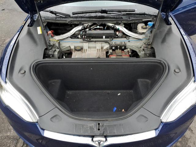5YJSA1E24GF172792 - 2016 TESLA MODEL S BLUE photo 11