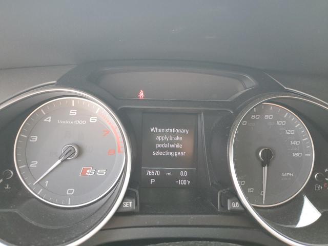 WAUCGAFR8EA043018 - 2014 AUDI S5 PREMIUM PLUS ნაცრისფერი ფოტო 9