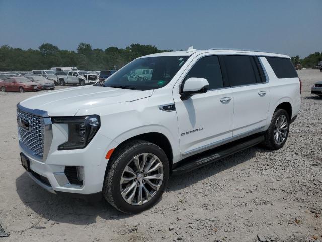 1GKS1JKL5MR480609 - 2021 GMC YUKON XL DENALI WHITE photo 1