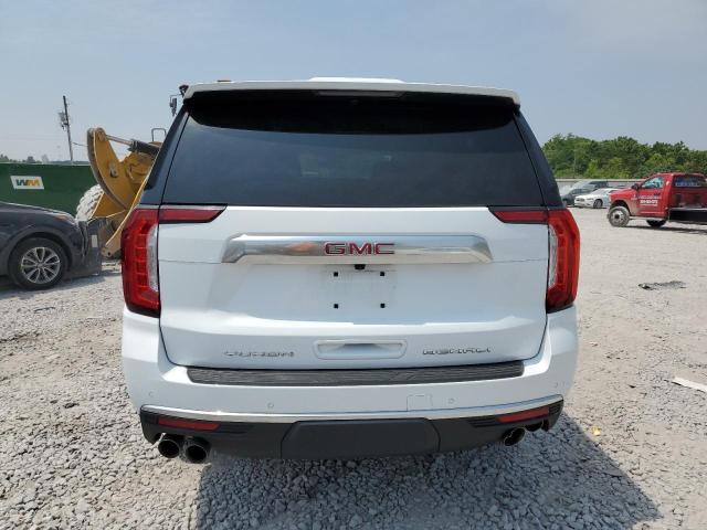 1GKS1JKL5MR480609 - 2021 GMC YUKON XL DENALI WHITE photo 6