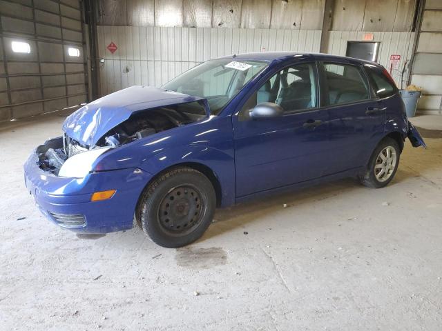 3FAFP37N75R154534 - 2005 FORD FOCUS ZX5 BLUE photo 1