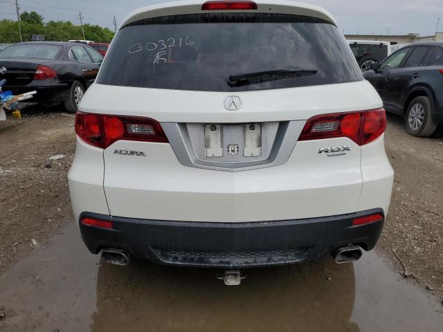 5J8TB2H24BA003216 - 2011 ACURA RDX WHITE photo 6