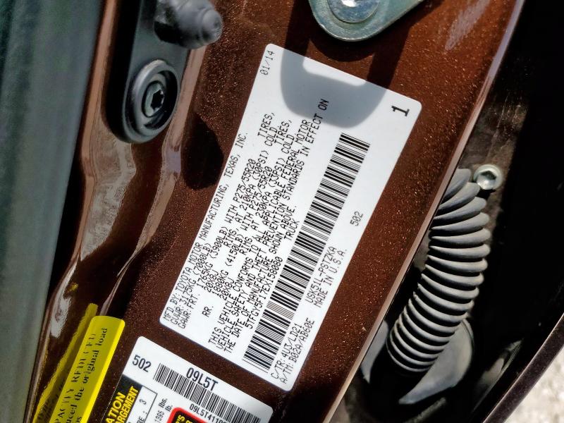 5TFGY5F17EX158080 - 2014 TOYOTA TUNDRA CREWMAX PLATINUM BROWN photo 12