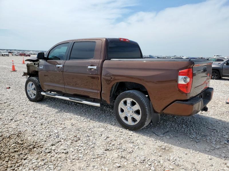 5TFGY5F17EX158080 - 2014 TOYOTA TUNDRA CREWMAX PLATINUM BROWN photo 2