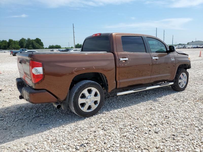 5TFGY5F17EX158080 - 2014 TOYOTA TUNDRA CREWMAX PLATINUM BROWN photo 3