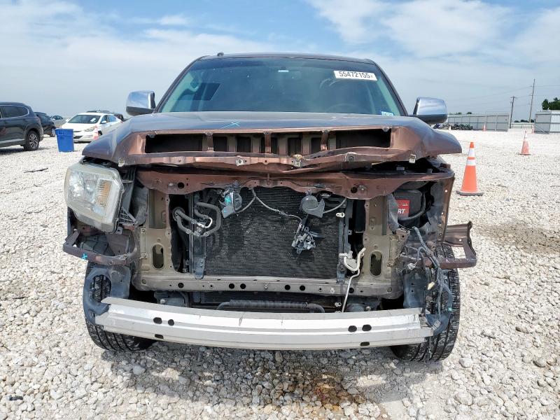 5TFGY5F17EX158080 - 2014 TOYOTA TUNDRA CREWMAX PLATINUM BROWN photo 5