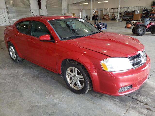 1C3CDZCBXCN312342 - 2012 DODGE AVENGER SXT RED photo 4