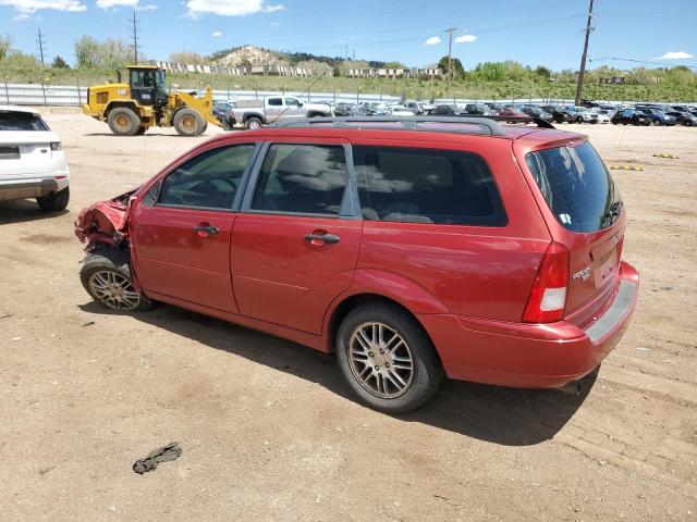 1FAFP36N55W242335 - 2005 FORD FOCUS ZXW RED photo 2