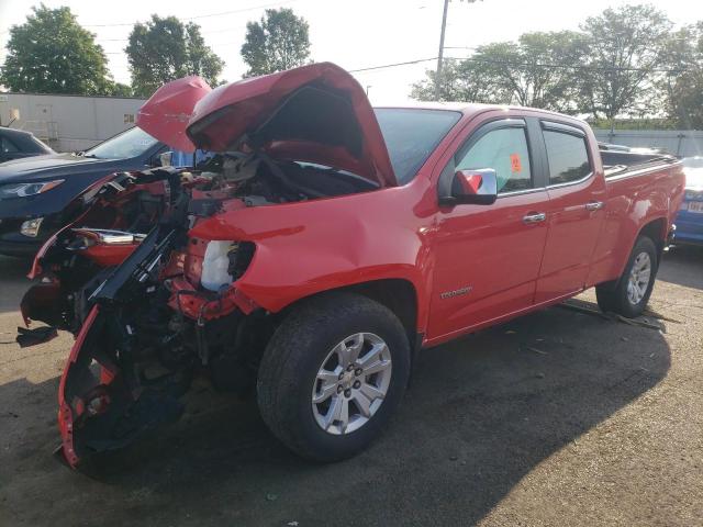 1GCGTCEN5H1177094 - 2017 CHEVROLET COLORADO LT RED photo 1