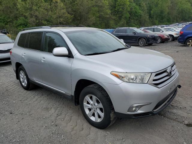 5TDBK3EHXDS213463 - 2013 TOYOTA HIGHLANDER BASE Argent photo 4