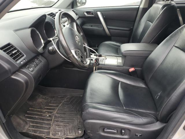 5TDBK3EHXDS213463 - 2013 TOYOTA HIGHLANDER BASE Argent photo 7