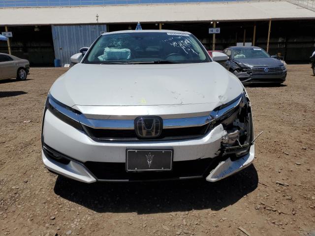 JHMZC5F31JC019863 - 2018 HONDA CLARITY TOURING WHITE photo 5