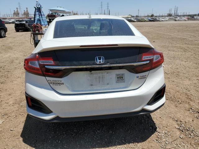 JHMZC5F31JC019863 - 2018 HONDA CLARITY TOURING WHITE photo 6