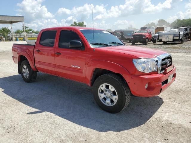 5TELU42N77Z353508 - 2007 TOYOTA TACOMA DOUBLE CAB RED photo 4