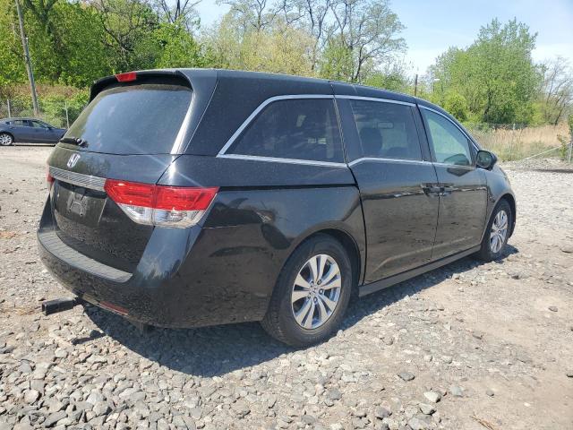 5FNRL5H69EB088348 - 2014 HONDA ODYSSEY EXL BLACK photo 3