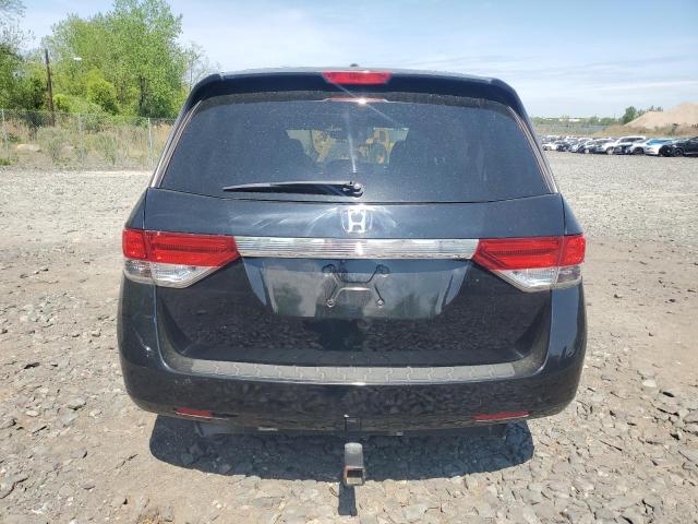 5FNRL5H69EB088348 - 2014 HONDA ODYSSEY EXL BLACK photo 6
