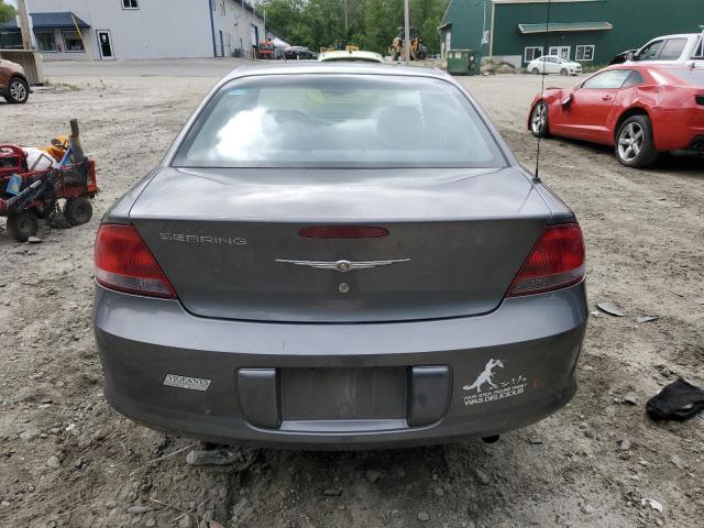 1C3EL46JX5N513582 - 2005 CHRYSLER SEBRING GRAY photo 6