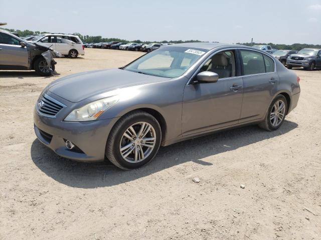 JN1DV6AP1CM701552 - 2012 INFINITI G25 BASE SILVER photo 1