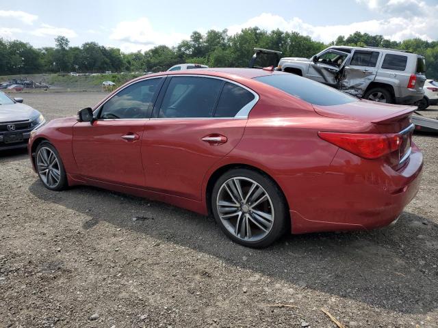 JN1BV7AR4EM695926 - 2014 INFINITI Q50 BASE 红色 照片 2