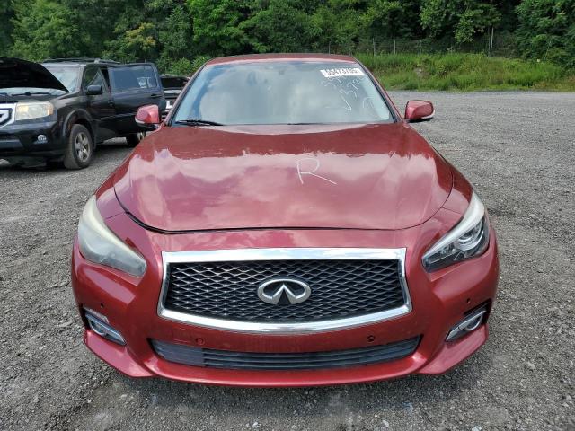 JN1BV7AR4EM695926 - 2014 INFINITI Q50 BASE 红色 照片 5