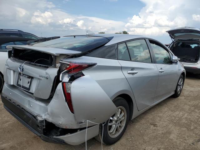 JTDKBRFU0J3597765 - 2018 TOYOTA PRIUS SILVER photo 3