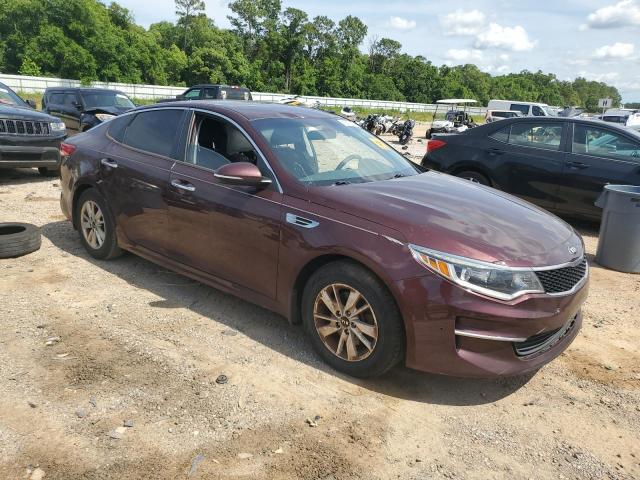 5XXGT4L38GG101296 - 2016 KIA OPTIMA LX BURGUNDY photo 4