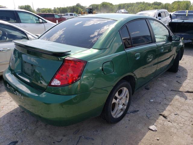 1G8AZ52FX4Z184027 - 2004 SATURN ION LEVEL 2 绿色 照片 3